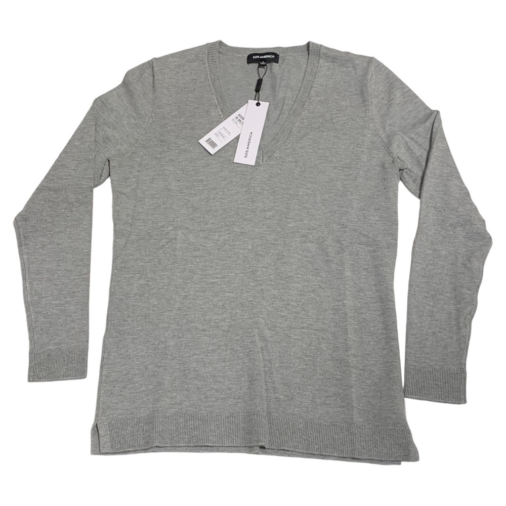 NWT 525 America V-Neck Pullover Sweater